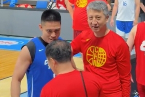 陈盈骏与郭士强、崔永熙曾在龙狮共事，今叙旧热聊