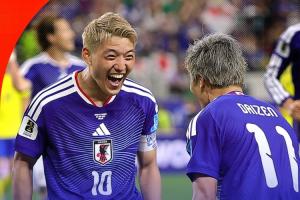 日本队小组第二晋级！连续三届世界杯小组出线，战绩1胜2平