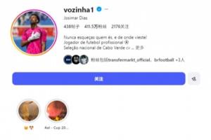 80倍增长！不到8小时逼平西班牙，佛得角国门社交媒体粉丝数突破400万