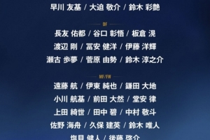 本届世界杯日本队26人名单中24人参与比赛，仅2名替补门将未上场