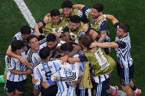 阿根廷在各项赛事中连续9场胜利,刷新自2016年以来的最长连胜纪录